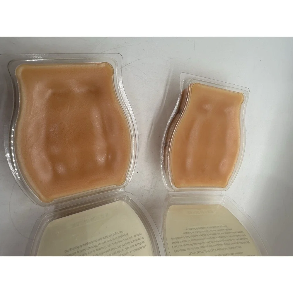 Lot 2 Scentsy Coconut Pumpkin Pie Wax Bars Retired Scent Authentic New